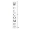 Home Decorative Modern Farmhouse Welcome Porch Sign, 72 Inch - Three Foldable